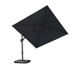 PURPLE LEAF Best Value Cantilever Patio Umbrella with Left-Right Tilt and 360° Swivel Outdoor Umbrellas