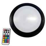 PURPLE LEAF Patio Umbrella Light with Remote Control 12 Color Brightness for Patio Umbrellas, Camping Tents or Outdoor Use (Black)