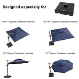 PURPLE LEAF Patio Cantilever Umbrella Base ZY01BASE-100