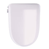 ANZZI Smart Bidet Seat for Elongated Toilets, Auto Open/Close Lid, Self-Cleaning Nozzle, Integrated Deodorizer, Warm Air Dryer, and Wireless Remote, White