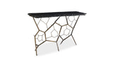 Nate Slate Console Table Dark Grey