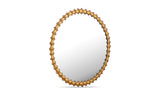 Whitby Mirror Aged Brass