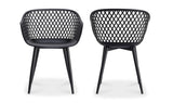 Piazza Outdoor Chair Black - Set Of Two