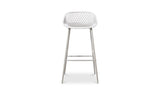 Piazza Outdoor Barstool White - Set Of Two