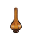 Amber & Gold Peking Stem Vase