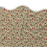 Printed Scalloped Christmas Tree Skirt