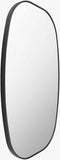 Kopparberg Black Gold Frame Round Mirror