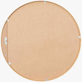 Pontalina Round Gold Mirror