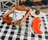Black Cloth Tablecloth