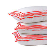 Smart Border 400TC Cotton Embroidery Sateen Solid Euro Pillow Sham