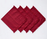 Red Christmas Cloth Napkins