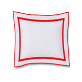 400TC Embroidery & Border Cotton Sateen Solid Euro Sham