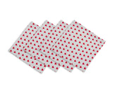 Heart Shaped Napkins