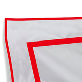 400TC Embroidery & Border Cotton Sateen Solid Pillow Sham
