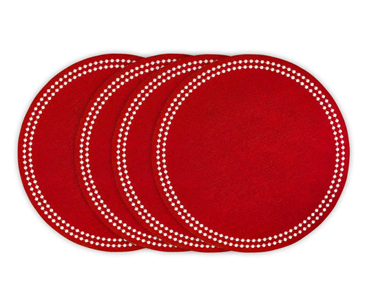 Red Cloth Placemats