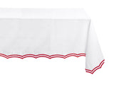 Red Rectangle Tablecloth