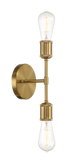 Reverie Double Lights Bathroom Wall Sconce over Mirror Bedroom Hallway Entryway 5"W × 10.75"H × 5"E