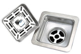 Elysian Farmhouse Stainless Steel 36 in. Single Bowl Kitchen Sink in Brushed Satin