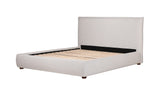 Luzon King Bed Light Grey