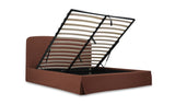 Joan King Storage Bed Rust