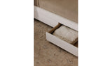 Sophia King Storage Bed Cream