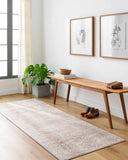 Pointblank Tan Leopard Print Rug