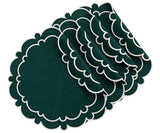 Cloth Placemats Round Set of 4