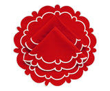 Cloth Placemats Round Set of 4