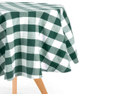 Round Tablecloth - Buffalo Plaid Table cloths