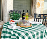 Round Tablecloth - Plaid Tablecloths