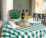 Green Plaid Tablecloth