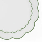 Round Cloth Placemats - Sage Green