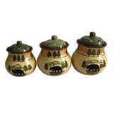 Rustic Bear 3PC Canister Set, Case of 2 Sets