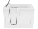 ANZZI Value Series 26 in. x 53 in. Quick Fill Walk-In Whirlpool and Air Tub in White