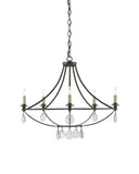Novella Small Black Chandelier