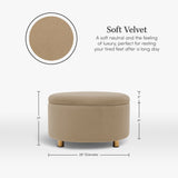 Sadie Storage Ottoman