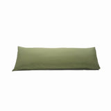 400TC Sateen Solid Cotton Body Pillowcases (Set Of 2)