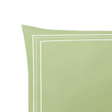 400TC Cotton Classic Luxurious Embroidery Sateen Solid Duvet Cover Set
