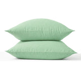Stonewashed 100% Linen Pillowcases - Set of 2