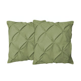 400TC Cotton Pintuck Sateen Solid Euro Sham