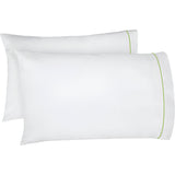 400TC Single Embroidery Cotton Sateen Pillowcases (Set Of 2)