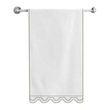 U Shape Embroidered Bath Towels (Set of 2)