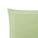 400TC Cotton Classic Luxurious Embroidery Sateen Solid Euro Sham