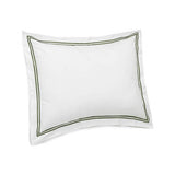 400TC Cotton Double Embroidery Sateen Solid Round Duvet Cover Set