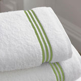 Cotton Triple Embroidered Bath Towels (Set of 2)