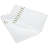 400TC Triple Embroidery Cotton Sateen Pillowcases (Set Of 2)