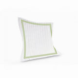 400TC Cotton Sateen Triple Edge Embroidery Stripe Duvet Cover Set