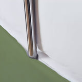400TC Cotton Sateen Detachable Wrap Around Tailored Bed Skirt