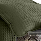 Square Knitted Cotton Coverlet
