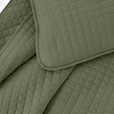 Square Knitted Cotton Coverlet